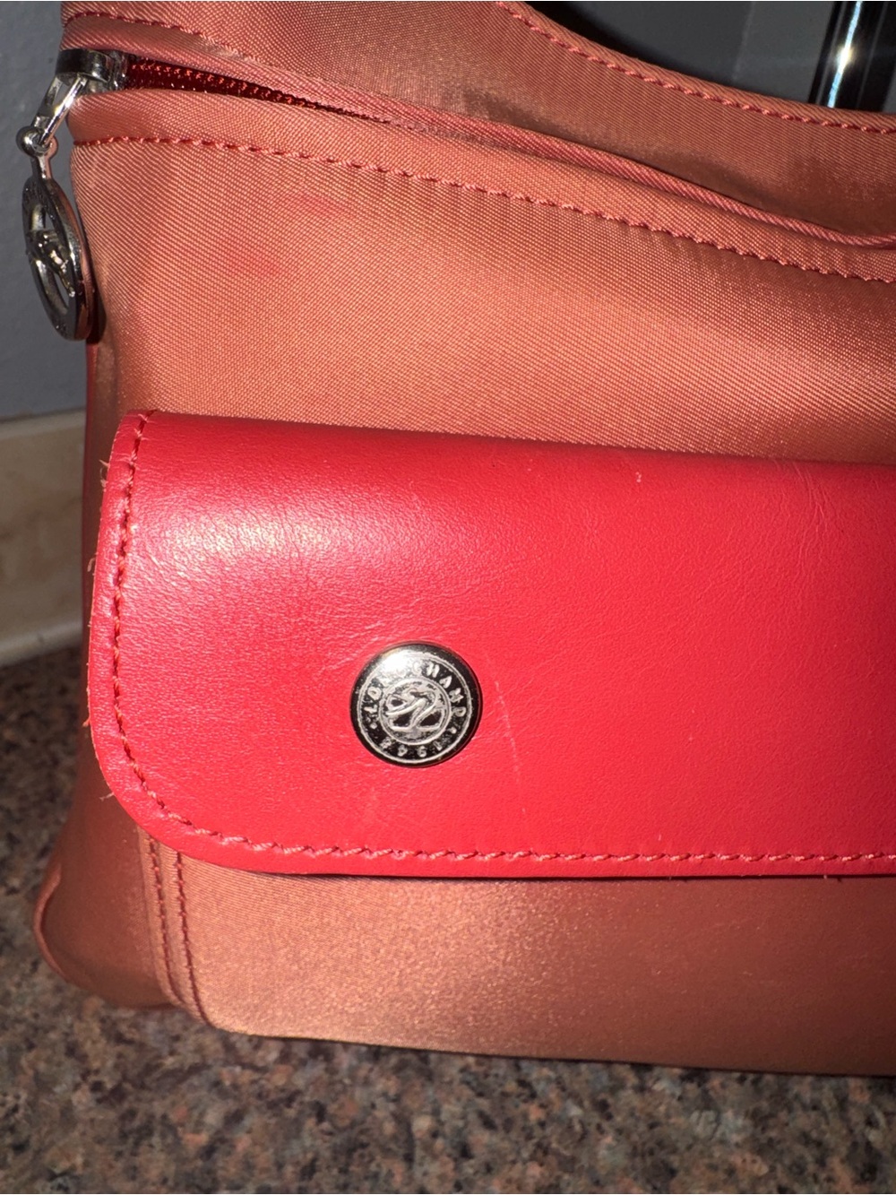 Longchamp authentic Planètes Crossbody Messenger Bag EUC - Picture 6 of 12